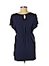 Oh Baby By Motherhood 100% Rayon Blue Short Sleeve Top Size L - photo 2