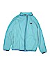 Patagonia 100% Polyester Solid Blue Fleece Jacket Size 14 - photo 1
