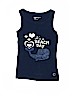 Gap Kids Outlet 100% Cotton Blue Sleeveless T-Shirt Size XS (kids) - photo 1