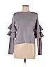 Romeo & Juliet Couture Gray Pullover Sweater Size L - photo 1