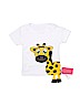 Assorted Brands Solid White Short Sleeve T-Shirt Size XL (toddler) - photo 1