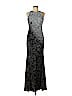 Carmen Marc Valvo 100% Polyester Black Cocktail Dress Size 6 - photo 1
