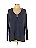 Margaret O'Leary Blue Pullover Sweater Size L - photo 1