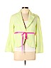 3 Sisters 100% Cotton Green Blazer Size L - photo 1