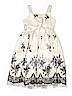 Jayne Copeland 100% Polyester Ivory Special Occasion Dress Size 8 - photo 2