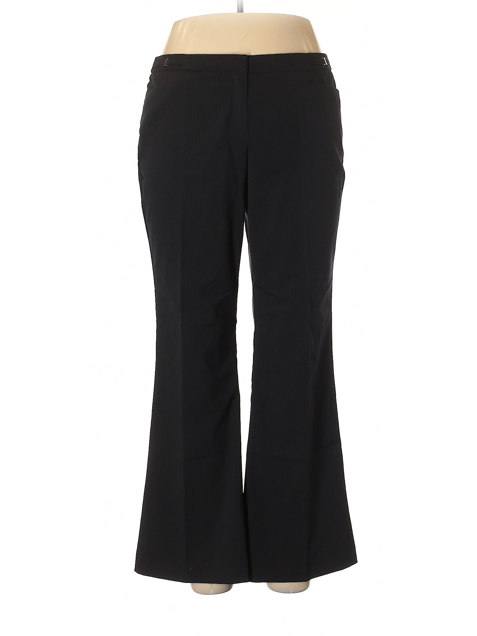 New York & Company Women Black Dress Pants 14 Petites | eBay