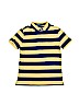 Polo by Ralph Lauren 100% Cotton Stripes Yellow Short Sleeve Polo Size 7 - photo 1