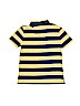 Polo by Ralph Lauren 100% Cotton Stripes Yellow Short Sleeve Polo Size 7 - photo 2