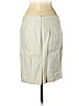 J. Crew Factory Store 100% Cotton Ivory Casual Skirt Size 8 - photo 2