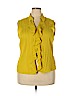 Style&Co 100% Rayon Yellow Sleeveless Blouse Size 18 - photo 1