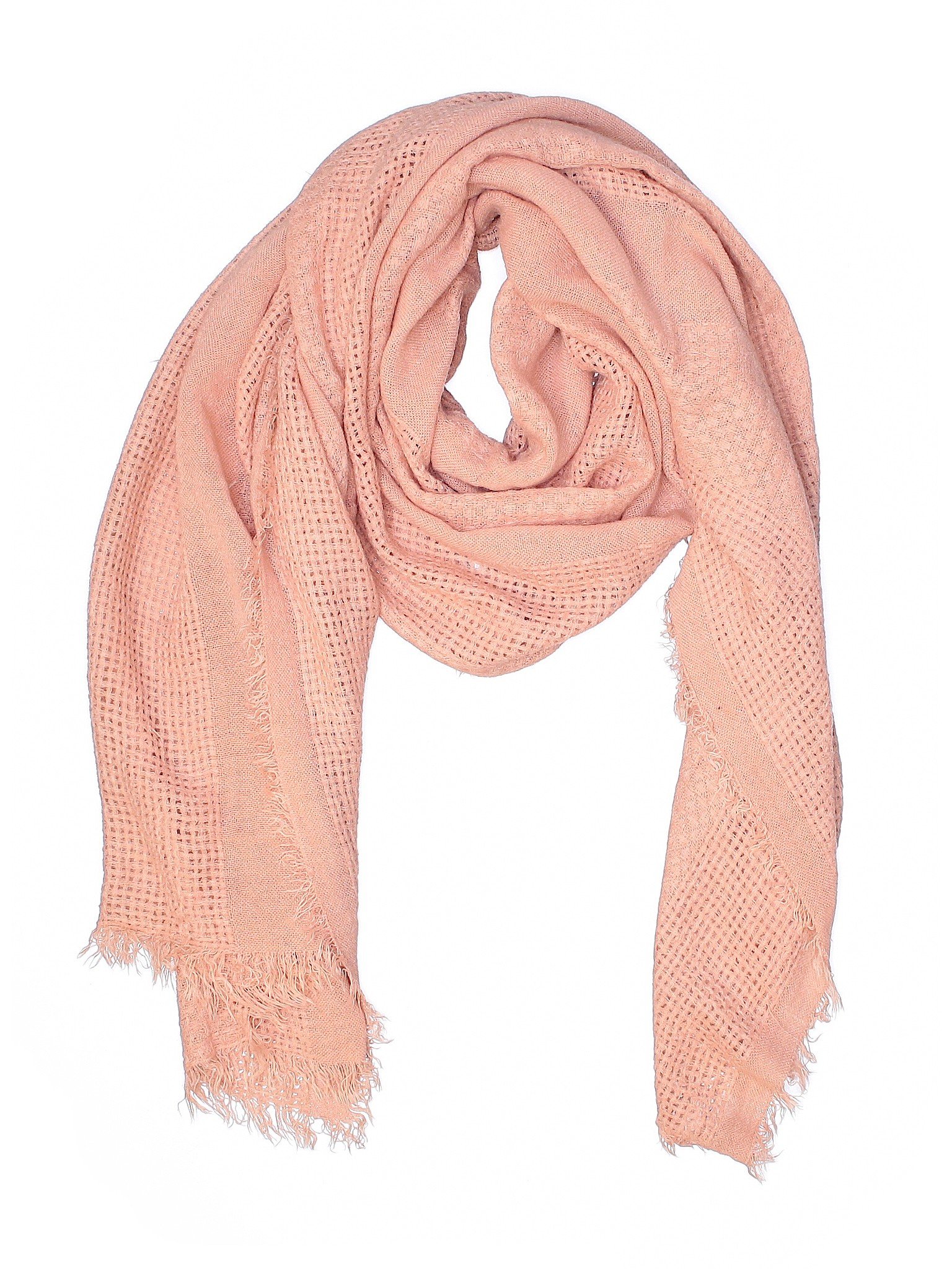 Unbranded Women Pink Scarf One Size 