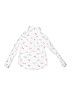 Cat & Jack 100% Cotton Print White Long Sleeve Button-Down Shirt Size 6 - 6X - photo 2