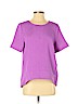 Essentiel Antwerp 100% Polyester Purple Short Sleeve Blouse Size EU 38 / US 8 - photo 1