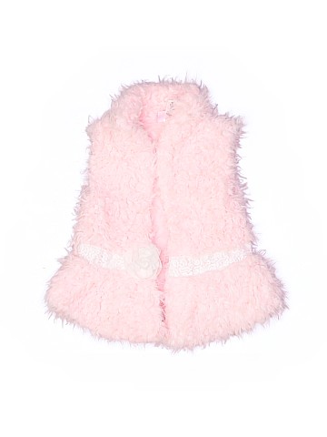 Little Lass Faux Fur Vest (view 1)