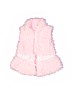 Little Lass 100% Polyester Pink Faux Fur Vest 12-18 MO / 18 MO - photo 1