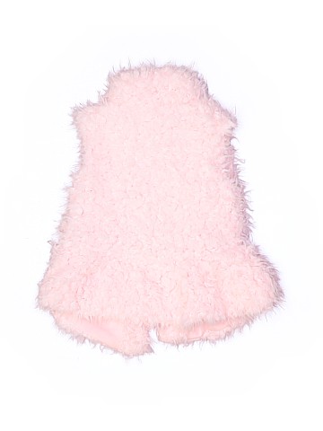 Little Lass Faux Fur Vest (view 2)