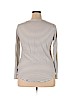 Old Navy 100% Cotton Ivory Long Sleeve T-Shirt Size XL - photo 2