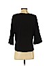 BCX Black 3/4 Sleeve Top Size M - photo 2