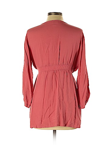 Rumor Has It! - Maternity 3/4 Sleeve Blouse (view 2)