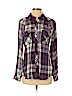 Rails Purple Long Sleeve Blouse Size S - photo 1