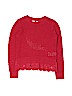 Gap Kids 100% Cotton Solid Red Pullover Sweater Size 8 - photo 1
