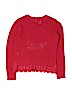 Gap Kids 100% Cotton Solid Red Pullover Sweater Size 8 - photo 2