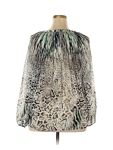 Jennifer Lopez Long Sleeve Blouse (view 2)