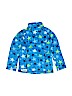Hatley 100% Polyester Blue Fleece Jacket Size 4 - photo 2