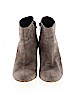J.Crew 100% Leather Gray Ankle Boots Size 8 1/2 - photo 2