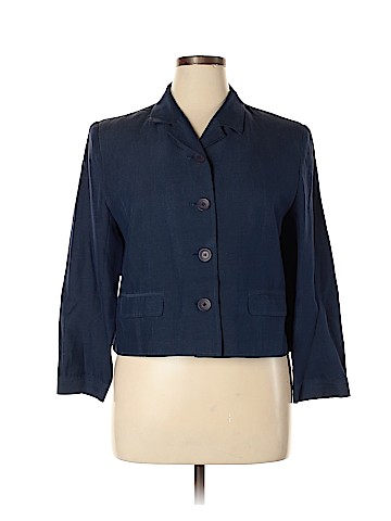 Danielle Martin Silk Blazer (view 1)