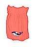 Carter's 100% Cotton Orange Short Sleeve Onesie 12-18 MO / 18 MO - photo 2