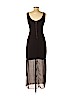Apt. 9 Black Casual Dress Size S (petite) - photo 2