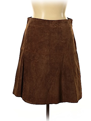 Hal Rubenstein Leather Skirt (view 1)