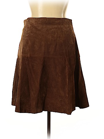 Hal Rubenstein Leather Skirt (view 2)