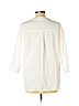 Lands' End 100% Cotton White 3/4 Sleeve Blouse Size 14 (petite) - photo 2