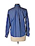 Liz Claiborne 100% Cotton Blue Long Sleeve Button-Down Shirt Size 12 (petite) - photo 2