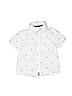 OshKosh B'gosh 100% Cotton White Short Sleeve Button-Down Shirt Size 2T - photo 1