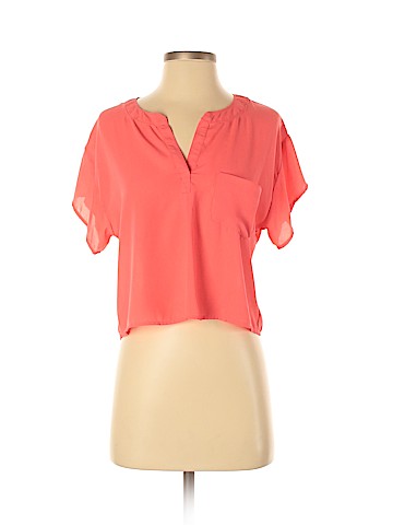 Xhilaration Short Sleeve Blouse (view 1)