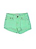 Vintage Havana Green Denim Shorts Size 12 - photo 1