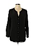 Tinley Road 100% Polyester Black Long Sleeve Blouse Size L - photo 1