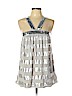 Southpole Silver Sleeveless Top Size L - photo 1