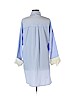 Forever 21 100% Polyester Blue Long Sleeve Blouse Size M - photo 2