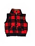 Carter's 100% Polyester Checkered-gingham Red Vest 3-6 MO / 6 MO - photo 1