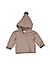 H&M 100% Cotton Brown Pullover Hoodie Size 4-6 mo - photo 1