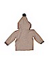 H&M 100% Cotton Brown Pullover Hoodie Size 4-6 mo - photo 2