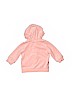 H&M Solid Pink Zip Up Hoodie Size 4-6 mo - photo 2