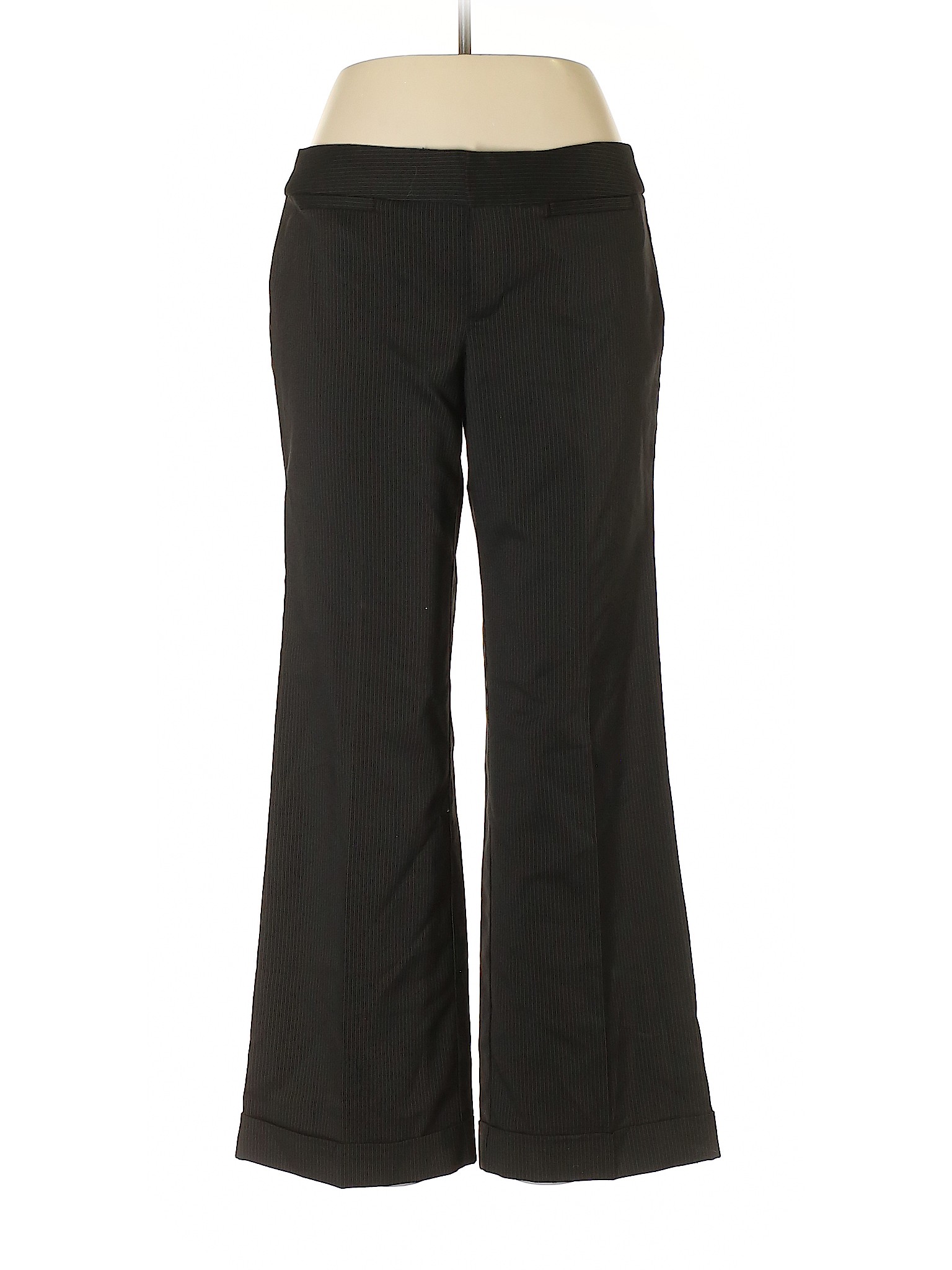 Daisy Fuentes Women Black Dress Pants 10 Petites | eBay
