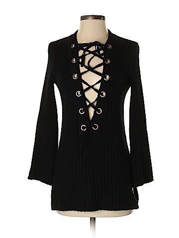 Intermix Wool Pullover Sweater (view 1)