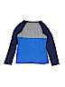 Gap Fit 100% Cotton Color Block Blue Active T-Shirt Size L (kids) - photo 2