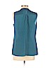 Banana Republic 100% Silk Teal Sleeveless Silk Top Size S - photo 2